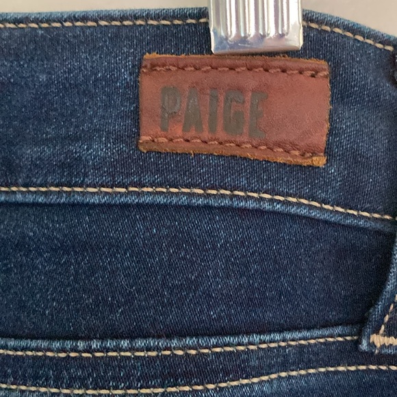 Women's Paige Hoxton Ankle Jeans size 30 dark denim color - Picture 5 of 6